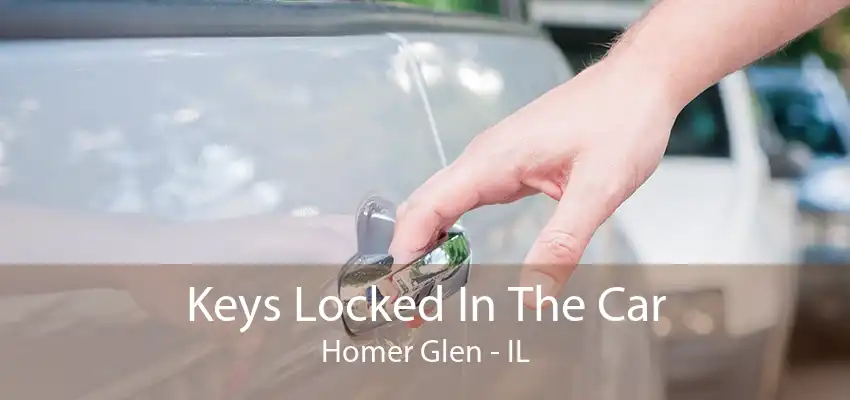 Keys Locked In The Car Homer Glen - IL
